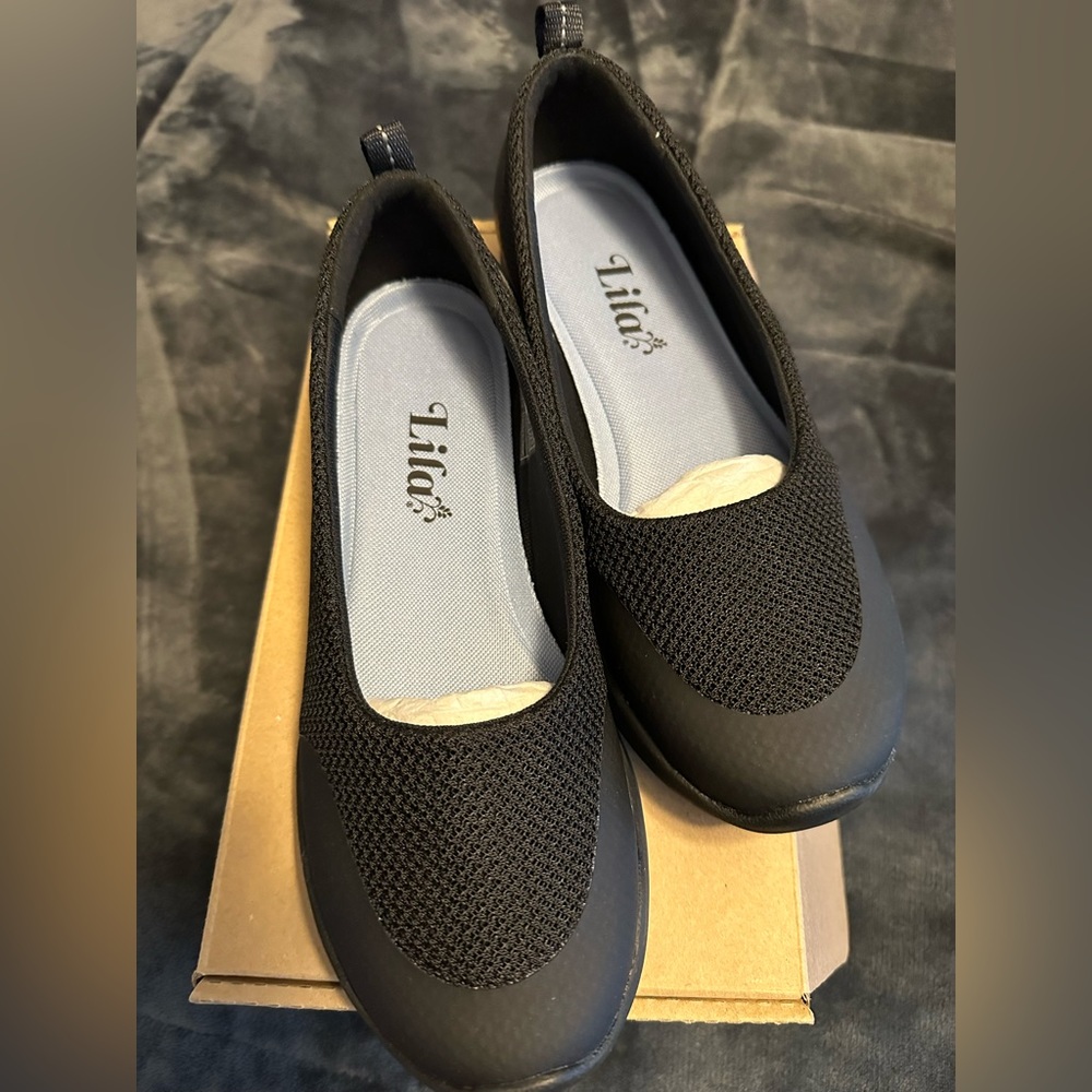 LILA YOGI II WOMENS WORK SHOE 6.5